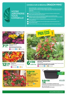 Catalogue Jardineries du terroir à Dole cette semaine, valable du 05/05/2025 au 18/05/2025 Prospectus Jardineries du terroir à Dole, "jardinerie jurassienne", 8 pages de promos valables du 05/05/2025 au 18/05/2025