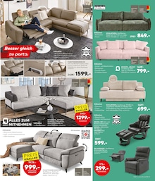 Schlafsofa Angebot im aktuellen porta Möbel Prospekt auf Seite 3