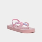 Tongs détails fantaisie rose fille - La Halle à Besançon Tongs détails fantaisie rose fille en promo chez La Halle Besançon à 6,29 €