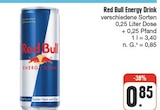 Energy Drink Angebote von Red Bull bei nah und gut Dresden für 0,85 €