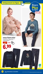 Offre Pyjama dans le catalogue Lidl du moment à la page 4