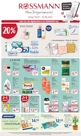 Aktueller Rossmann Drogerie-und-Parfuemerie Prospekt in Klein Bennebek und Umgebung, "Unsere Angebote" mit 22 Seiten, 28.07.2025 - 01.08.2025