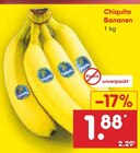 Bananen Angebote von Chiquita bei Netto Marken-Discount Bielefeld für 1,88 €