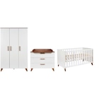 BABYZIMMER Emely 3-teilig Angebote von Jimmylee bei XXXLutz Möbelhäuser Neu-Ulm für 599,90 €