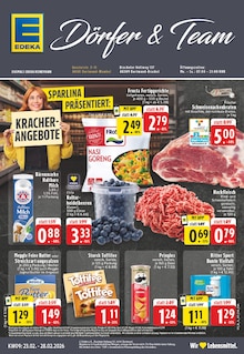 EDEKA Prospekt der Woche "Aktuelle Angebote" Seite 1, 23.02.2026 bis 28.02.2026 für Dortmund Aktueller EDEKA Prospekt "Aktuelle Angebote" Seite 1 von 24 Seiten für Dortmund