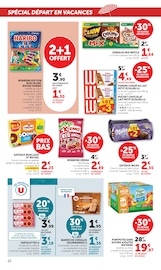 Alimentation en promo dans le catalogue Super U à la page 22