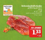 Aktuelle Steak Angebote bei Marktkauf in Erlangen Aktuelles Schweinehüftsteaks Angebot bei Marktkauf in Erlangen ab 1,33 €