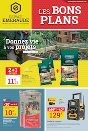 Catalogue Jardineries & Animaleries Espace Emeraude en cours à Boufféré et alentours, Donnez vie à vos projets, 4 pages, 29/04/2026 - 09/05/2026
