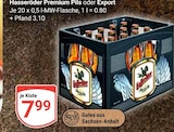 Aktuelle Hasseröder Angebote bei GLOBUS in Erfurt Aktuelles Premium Pils oder Export Angebot bei GLOBUS in Erfurt ab 7,99 €