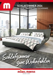 Möbel Martin Prospekt für Homburg: "SCHLAFZIMMER 24", 24 Seiten, 07.10.2024 - 31.12.2024