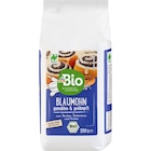 Blaumohn, gemahlen & gedämpft von dmBio für 2,95 € bei dm-drogerie markt im Angebot Blaumohn, gemahlen & gedämpft von dmBio im aktuellen dm-drogerie markt Prospekt