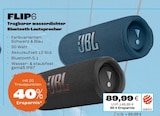 FLIP 6 Tragbare wasserdichter Bluetooth-Lautsprecher Angebote von JBL bei EDEKA Schwäbisch Gmünd für 89,99 €