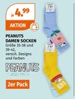 DAMEN SOCKEN Angebote von PEANUTS bei Müller Konstanz für 4,99 €