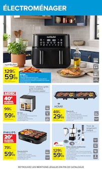 Promotion Appareil de cuisson dans le prospectus Carrefour, valable du 04/08/2026 au 17/08/2026 Promo Appareil de cuisson dans le catalogue Carrefour du moment à la page 55