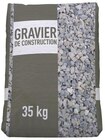 Gravier pour béton de calibre 5-20 mm- 42- 35 kg - Brico Dépôt à Vallauris Gravier pour béton de calibre 5-20 mm- 42- 35 kg en promo chez Brico Dépôt Vallauris à 3,90 €