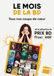 Prospectus Fnac à Boisset-et-Gaujac, "LE MOIS DE LA BD", 1 page, 08/01/2025 - 31/01/2025