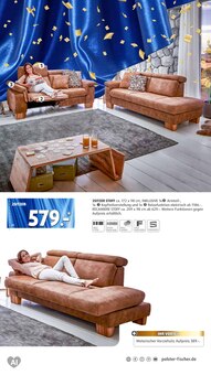 Sofa im aktuellen Polstermöbel Fischer Prospekt (Heidelberg) Sofa im Polstermöbel Fischer Prospekt "JUBILÄUM" mit 31 Seiten (Heidelberg)