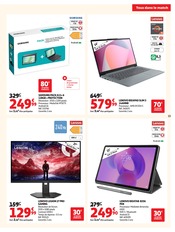 Promos Ordinateur dans le catalogue "TOUS DANS LE MATCH" de Auchan Hypermarché Ordinateur en promo dans le catalogue Auchan Hypermarché à la page 13