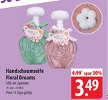 Handschaumseife Floral Dreams Angebote bei famila Nordost Neustadt für 3,49 €