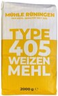 Weizenmehl von Mühle Rüningen für 1,79 € bei REWE im Angebot Weizenmehl von Mühle Rüningen im aktuellen REWE Prospekt