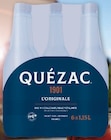 Eau minérale naturelle gazeuse - QUEZAC - Super U à Le Mans Eau minérale naturelle gazeuse - QUEZAC en promo chez Super U Le Mans à 0,89 €