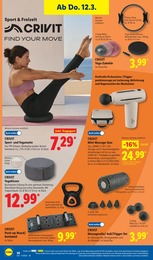 Lidl Yogamatte im Prospekt 