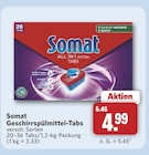 Aktuelles Geschirrspülmittel-Tabs Angebot bei combi in Hannover ab 4,99 €