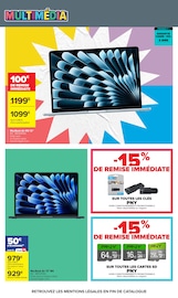 Promos Clé Usb dans le catalogue "L'ÉTÉ À LA PLAGE, LA RENTRÉE À LA PAGE." de Carrefour Clé Usb en promo dans le catalogue Carrefour à la page 34