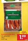 Aktuelle Mettwurst Angebote bei Netto Marken-Discount in Chemnitz Aktuelles Schinkenknacker Mini Angebot bei Netto Marken-Discount in Chemnitz ab 1,99 €