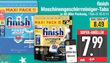 Maschinengeschirrreiniger-Tabs von finish im aktuellen EDEKA Prospekt für 8,49 €