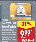 Gourmet Gold Feine Pastete im ALDI Nord Prospekt Gourmet Gold Feine Pastete von Purina im aktuellen ALDI Nord Prospekt für 9,99 €