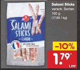 Netto Marken-Discount Hechingen - Salami Sticks Angebot im Prospekt Salami Sticks bei Netto Marken-Discount im Hechingen Prospekt für 1,79 €
