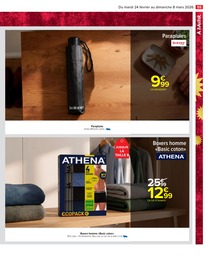 Prix et réduction Boxer Homme dans le prospectus Carrefour Market en cours Offre Boxer Homme dans le catalogue Carrefour Market du moment à la page 57