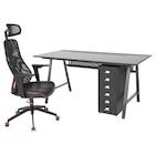 Gamingschreibtisch, -stuhl, -rollwg schwarz Angebote von UTESPELARE / MATCHSPEL bei IKEA Ansbach für 397,99 €