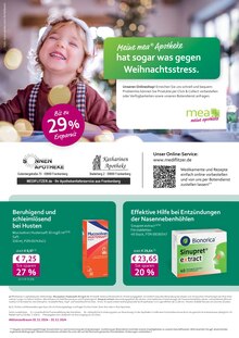 mea - meine apotheke Prospekt "Unsere Dezember-Angebote" mit  Seiten (Frankenberg (Sachsen))