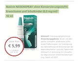 Aktuelles NASENSPRAY ohne Konservierungsstoffe Angebot bei LINDA Partnerapotheke in Leipzig ab 5,99 €