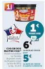 Super U Neuville-en-Ferrain - Promo Coq en box Promo Coq en box à 5,00 € dans le catalogue Super U à Neuville-en-Ferrain