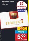 Merci große Vielfalt im Netto Marken-Discount Prospekt Merci große Vielfalt von  im aktuellen Netto Marken-Discount Prospekt für 5,99 €