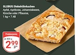 Aktuelle Äpfel Angebote bei GLOBUS in Krefeld Aktuelles Dinkelrührkuchen Apfel Angebot bei GLOBUS in Krefeld ab 2,99 €