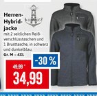 Kaufhaus Stolz Usedom - Herren-Hybridjacke Angebot im Prospekt Herren-Hybridjacke bei Kaufhaus Stolz im Usedom Prospekt für 34,99 €