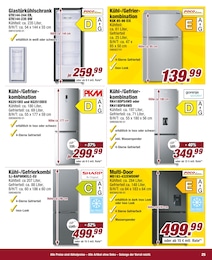 Kühl-Gefrierkombi Angebot im aktuellen POCO Prospekt auf Seite 25