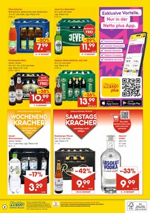 Krombacher im Netto Marken-Discount Prospekt "DER ORT, AN DEM DU IMMER AUSGEZEICHNETE PREISE FINDEST." mit 2 Seiten (Laatzen)