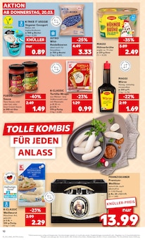 Weißwurst im Kaufland Prospekt "Aktuelle Angebote" mit 50 Seiten (Reutlingen)