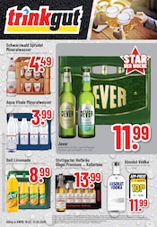 Aktueller Trinkgut Supermarkt Prospekt in Pleidelsheim und Umgebung, "Aktuelle Angebote" mit 8 Seiten, 16.02.2026 - 21.02.2026