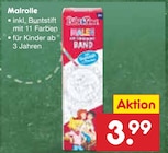 Malrolle im Angebot bei Netto Marken-Discount in Hameln Malrolle Angebote bei Netto Marken-Discount Hameln für 3,99 €