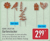 Gartenstecker 2er-Set von Home Creation im aktuellen ALDI Nord Prospekt