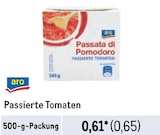 Passierte Tomaten Angebote von aro bei Metro Frankfurt für 0,65 €