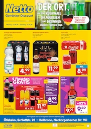 Netto Marken-Discount Prospekt für Heilbronn mit 2 Seiten Netto Marken-Discount Prospekt "DER ORT, AN DEM DU IMMER AUSGEZEICHNETE PREISE FINDEST." für Heilbronn, 2 Seiten, 13.04.2026 - 18.04.2026