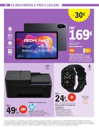Prix et réduction HP dans le prospectus E.Leclerc en cours Offre HP dans le catalogue E.Leclerc du moment à la page 40