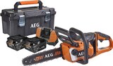 Tronçonneuse ACS18B30 + Chargeur + 2 Batteries 6 AH - AEG POWERTOOLS en promo chez Tout Faire Avignon à 499,00 €